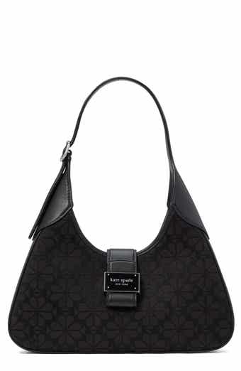 spade floral jacquard shoulder bag