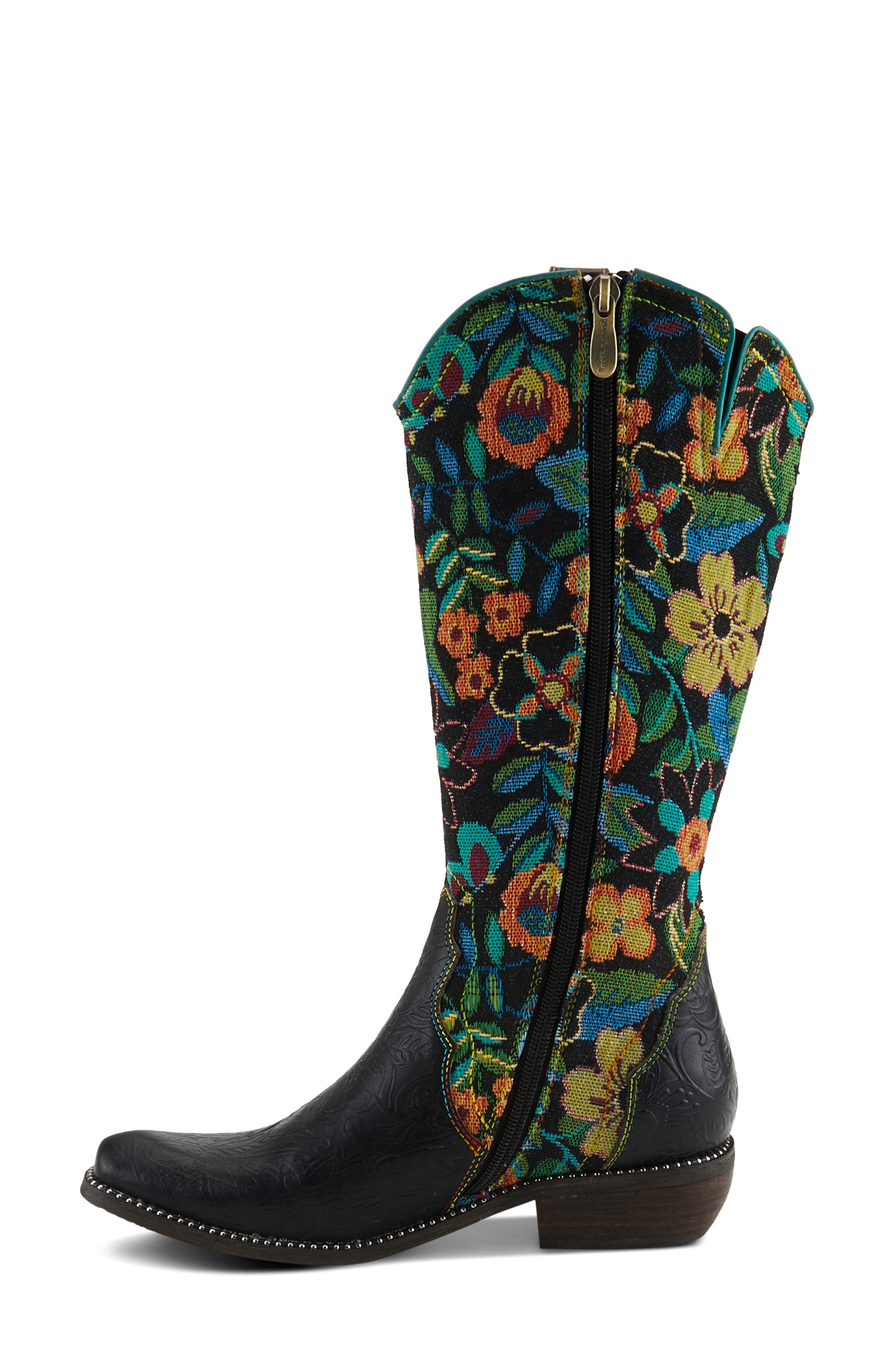 L'Artiste by Spring Step Rodeoqueen Western Boot, Alternate, color, 