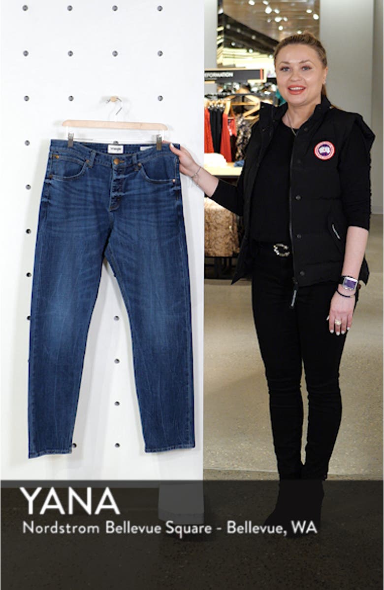 Slider Slim Straight Leg Jeans, sales video thumbnail