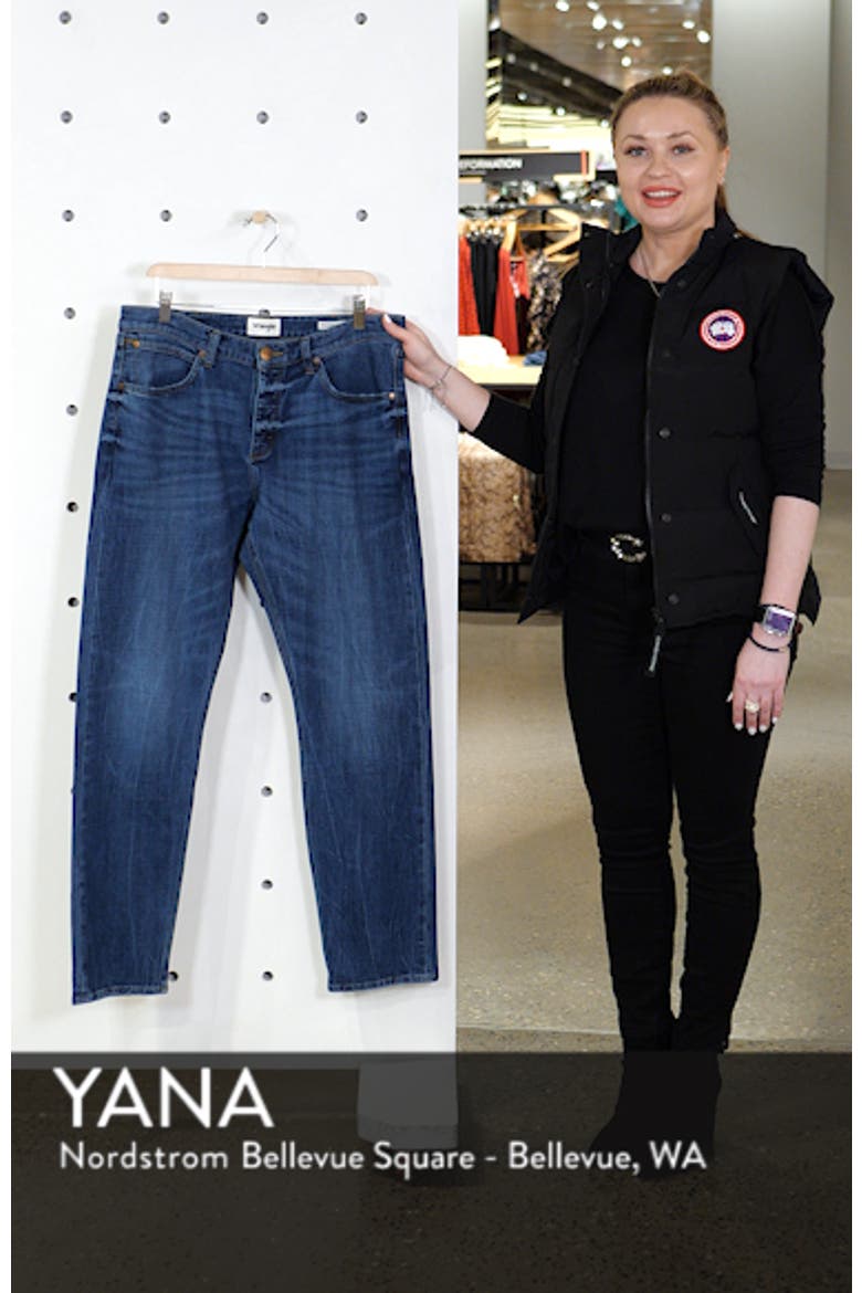 Slider Slim Straight Leg Jeans video