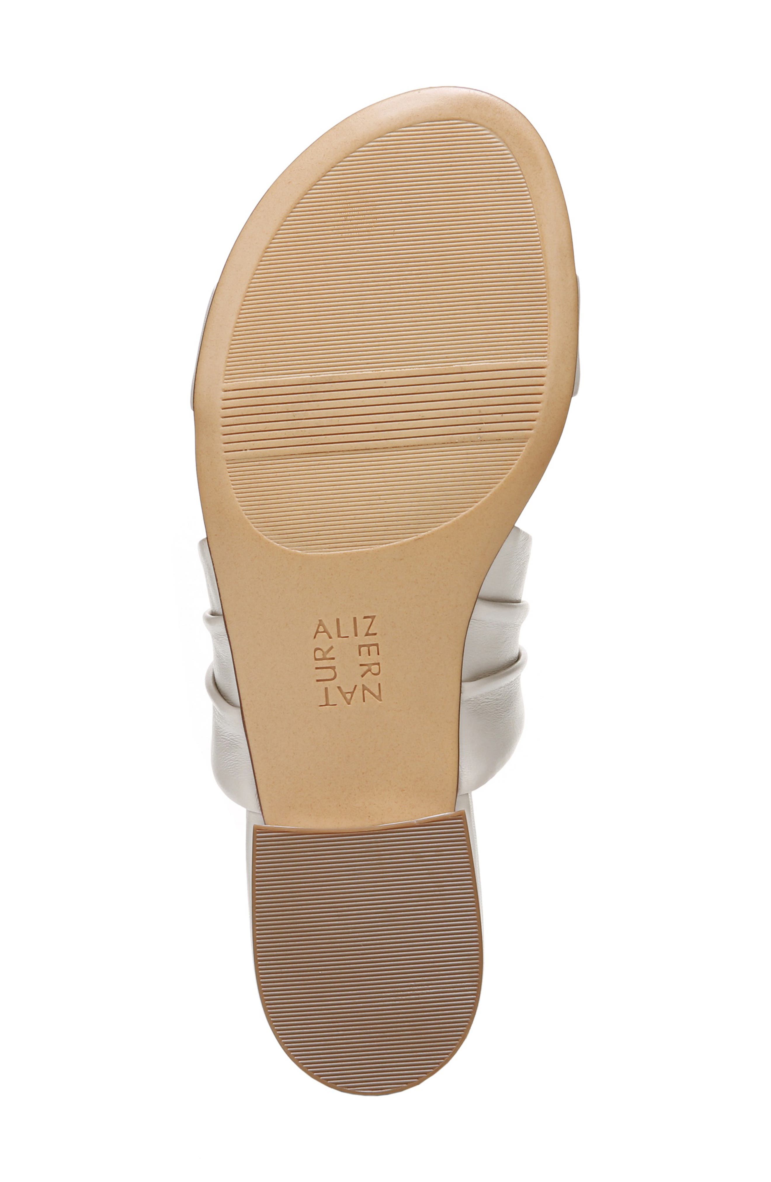 Maddy Ankle Strap Sandal, Alternate, color, ALABASTER LEATHER