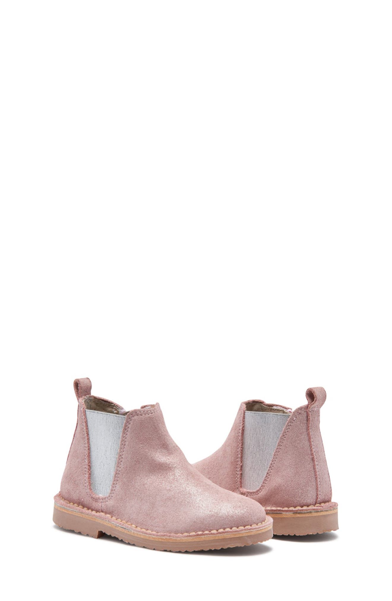 CHILDRENCHIC Kids' Glitter Chelsea Boot, Main, color, Pink