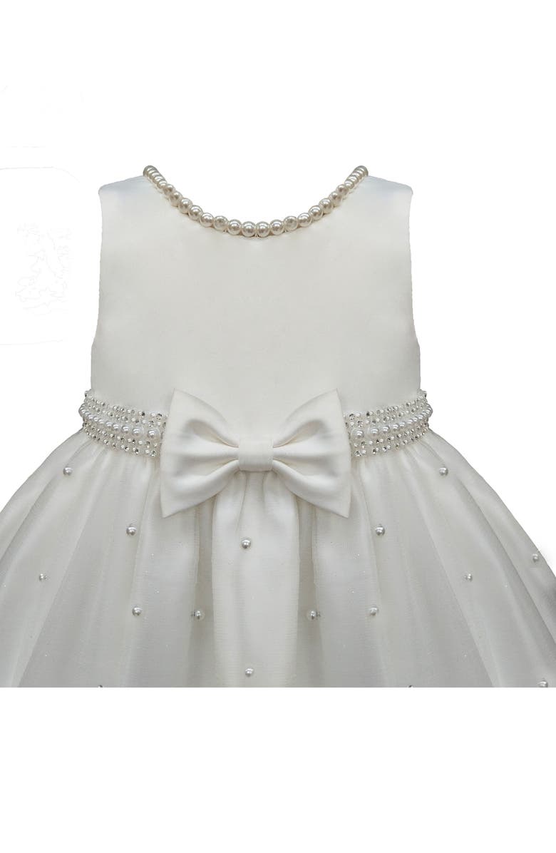 COUTURE PRINCESS Pearl Mesh Party Dress, Alternate, color,