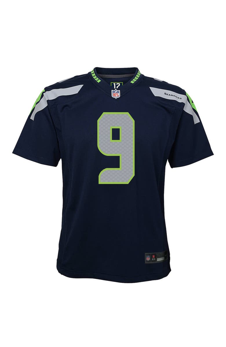 Nike Youth Nike Kenneth Walker III College Navy Seattle Seahawks Team Game Jersey, Alternate, color, College Navy