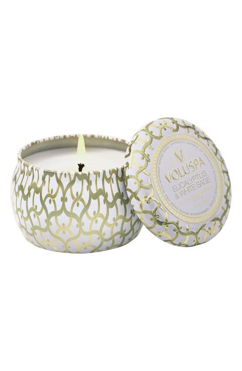 Eucalyptus & White Sage Mini Tin Candle