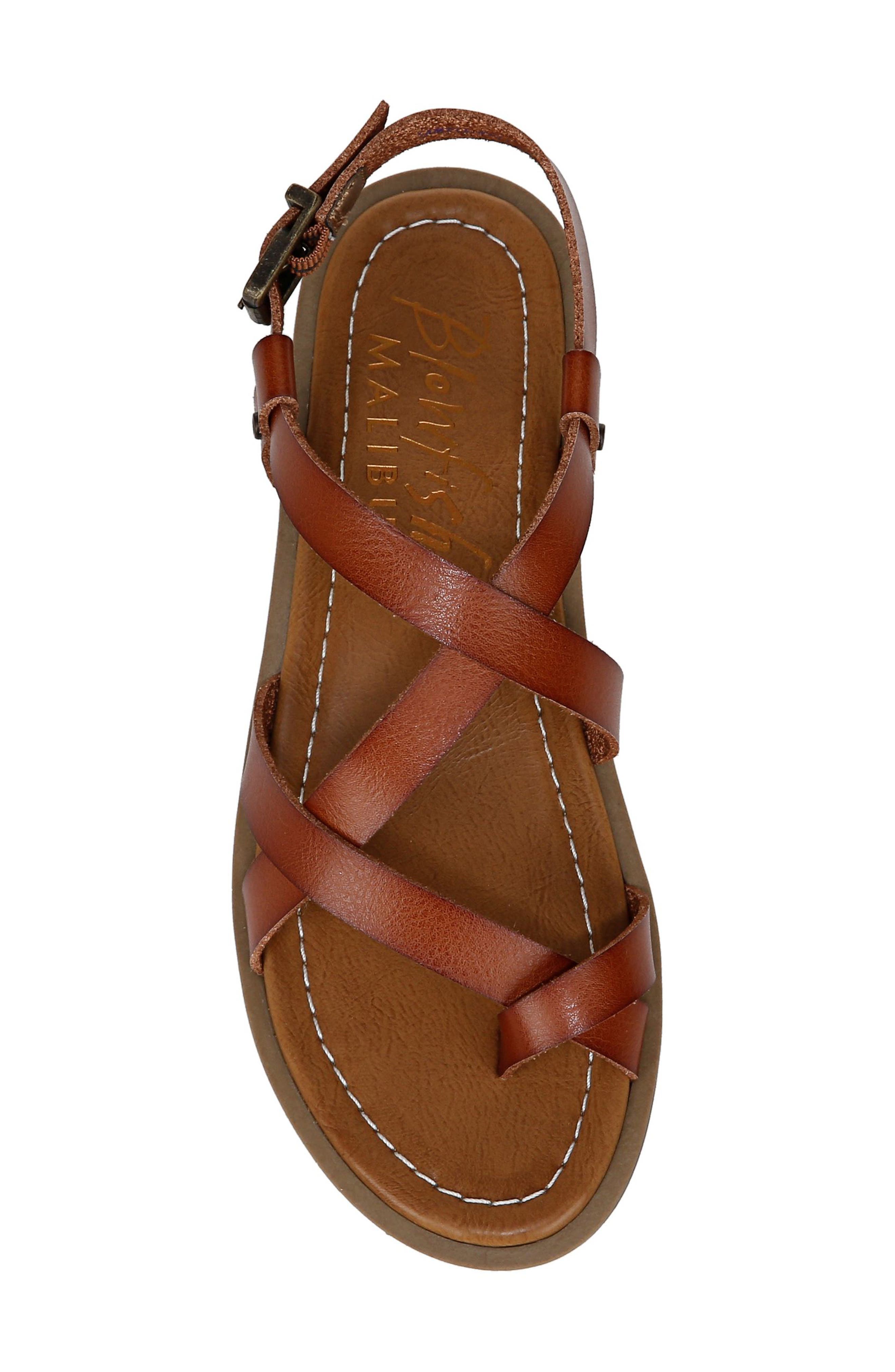 Devon Sandal, Alternate, color, SCOTCH FAUX LEATHER