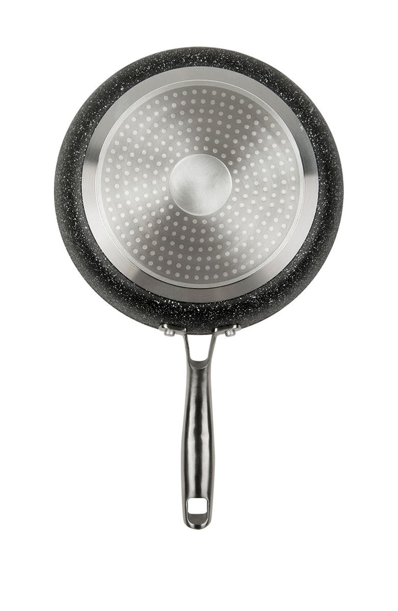 MASTERPAN Black Granite Ultra Non-Stick Cast 11" Aluminum Fry Pan, Alternate, color, 