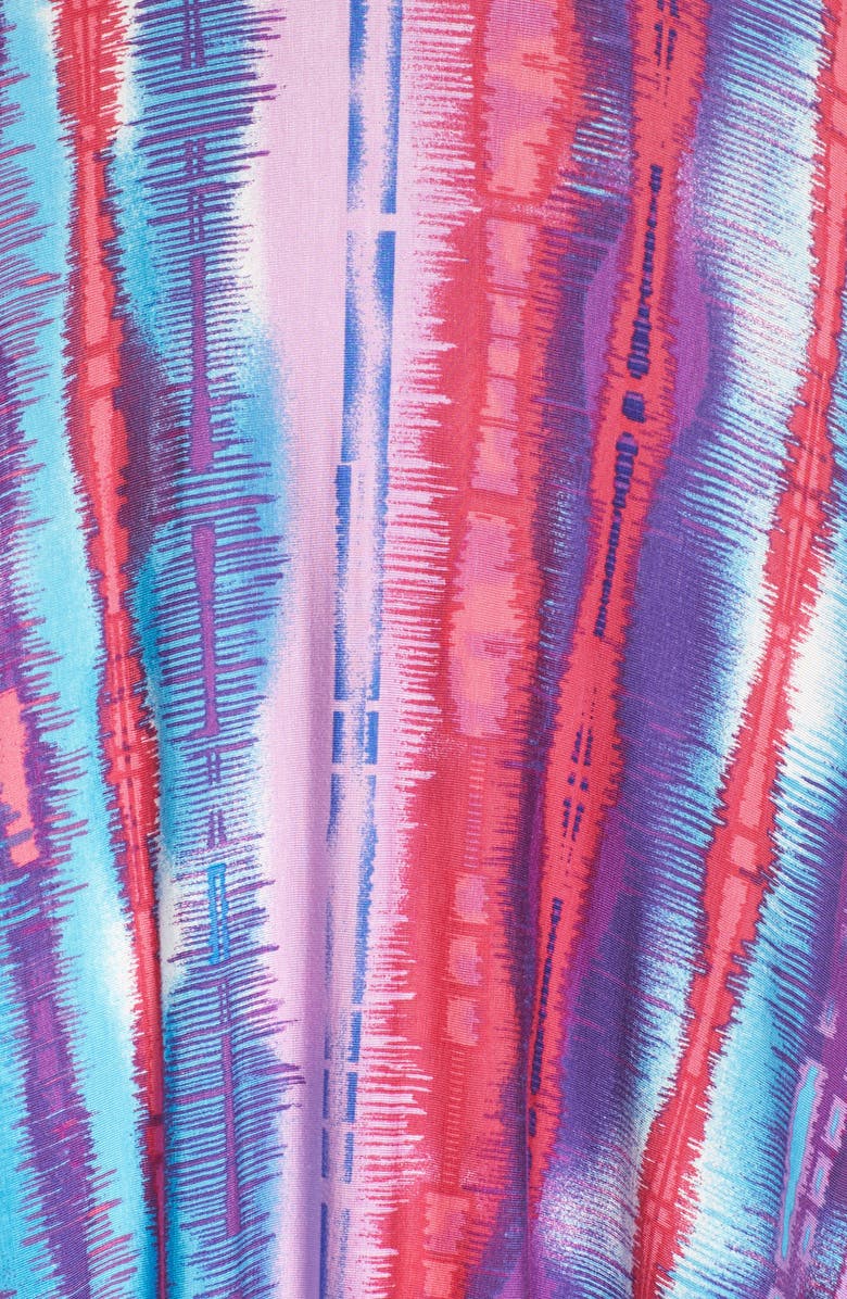 Felicity & Coco Strapless Neon Print Maxi Dress, Alternate, color,