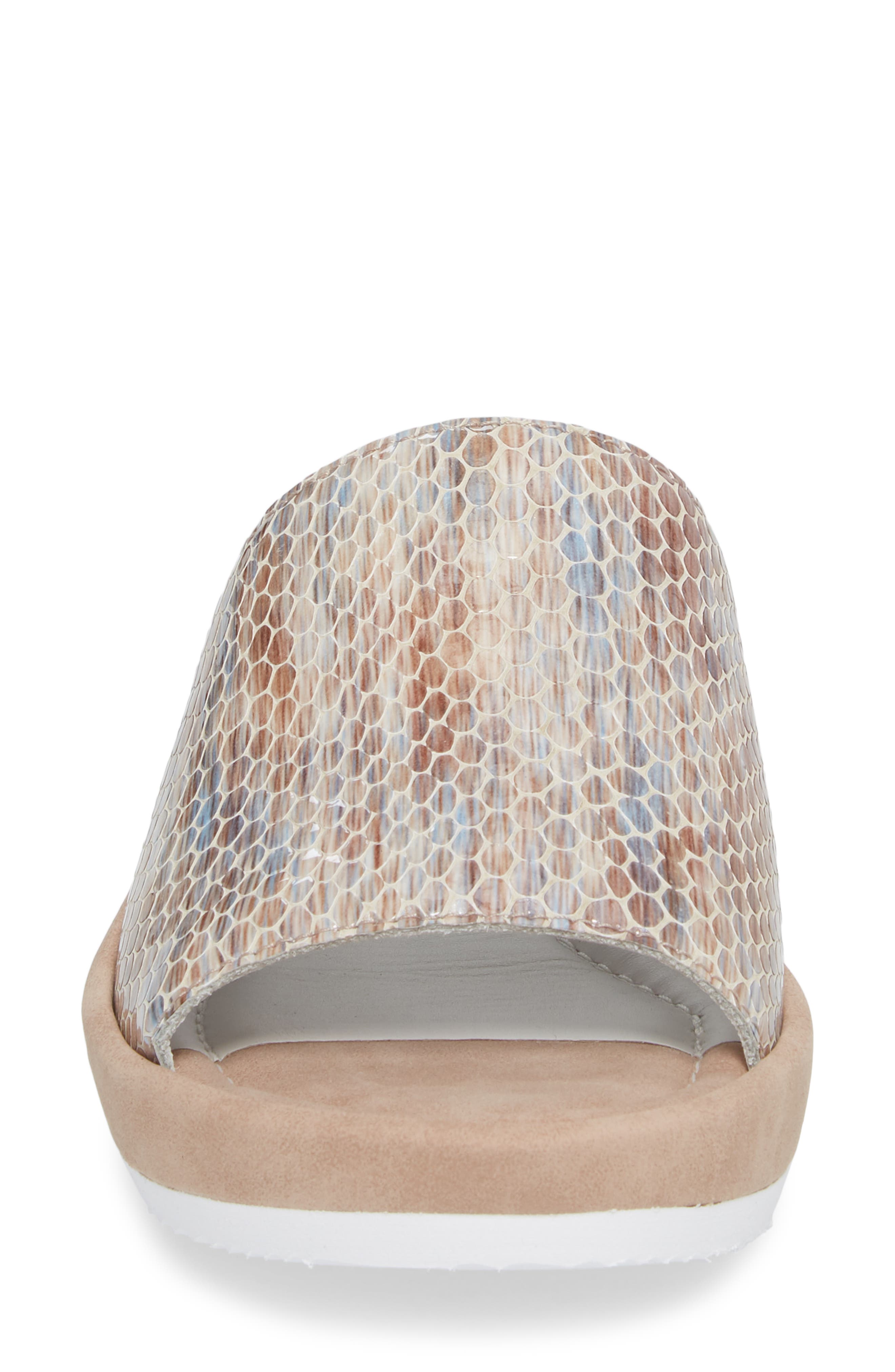 ara Tania Platform Wedge Slide Sandal, Alternate, color, 