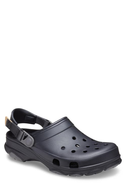 CROCS Classic Terrain Clog in Black 