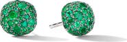David Yurman Pavé Cushion Stud Earrings