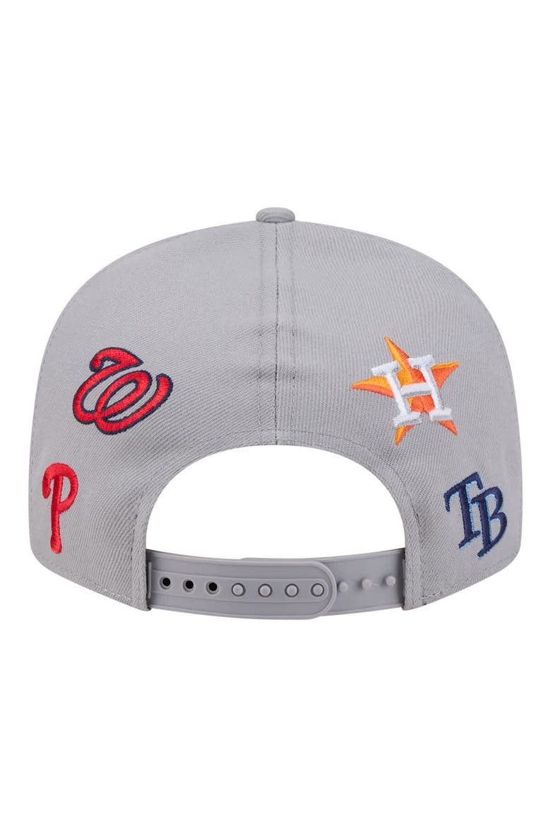 Men's New Era Gray 2026 Spring Training Grapefruit League Scattered 9FIFTY Adjustable Hat, Alternate, color, Gray