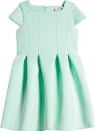 Baker by Ted Baker Kids' Embossed Scuba Crepe Dress