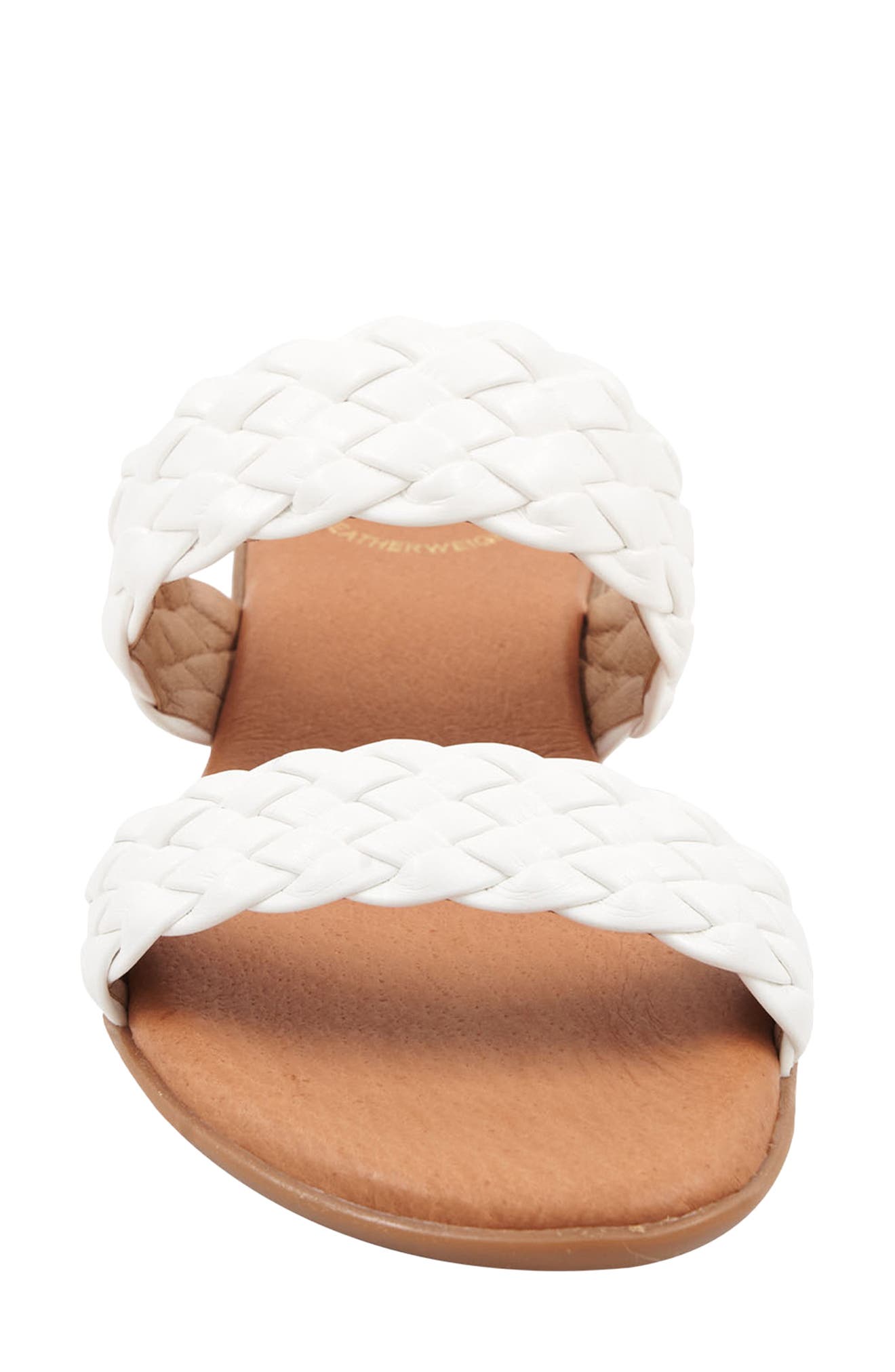 Naria Slide Sandal, Alternate, color, WHITE