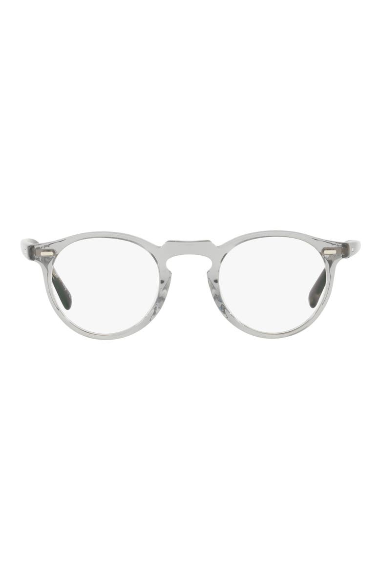 Gregory Peck 50mm Small Phantos Optical Glasses, Main, color, GREY