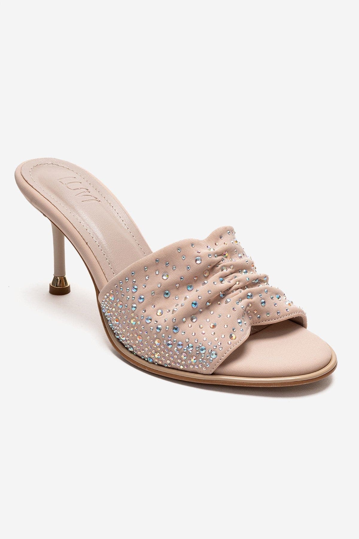 Karina Stiletto Mule, Alternate, color, Beige