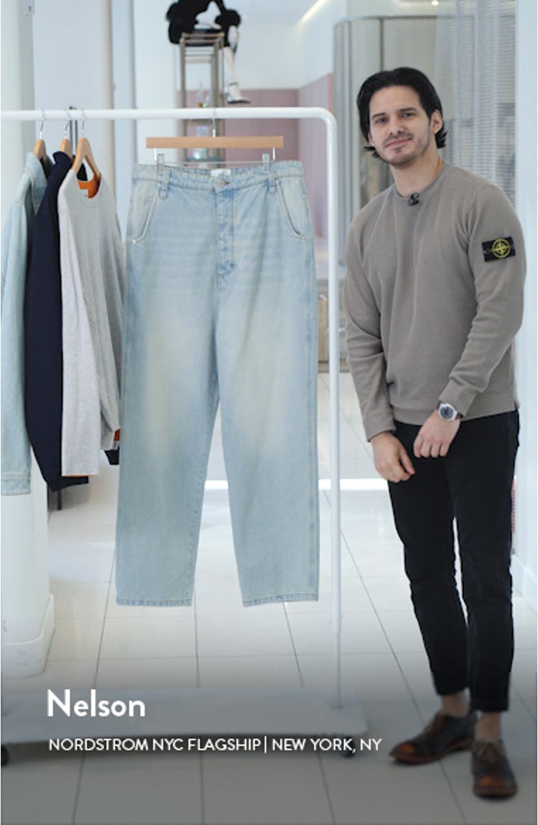 Alex Fit Drop Crotch Rigid Jeans, sales video thumbnail