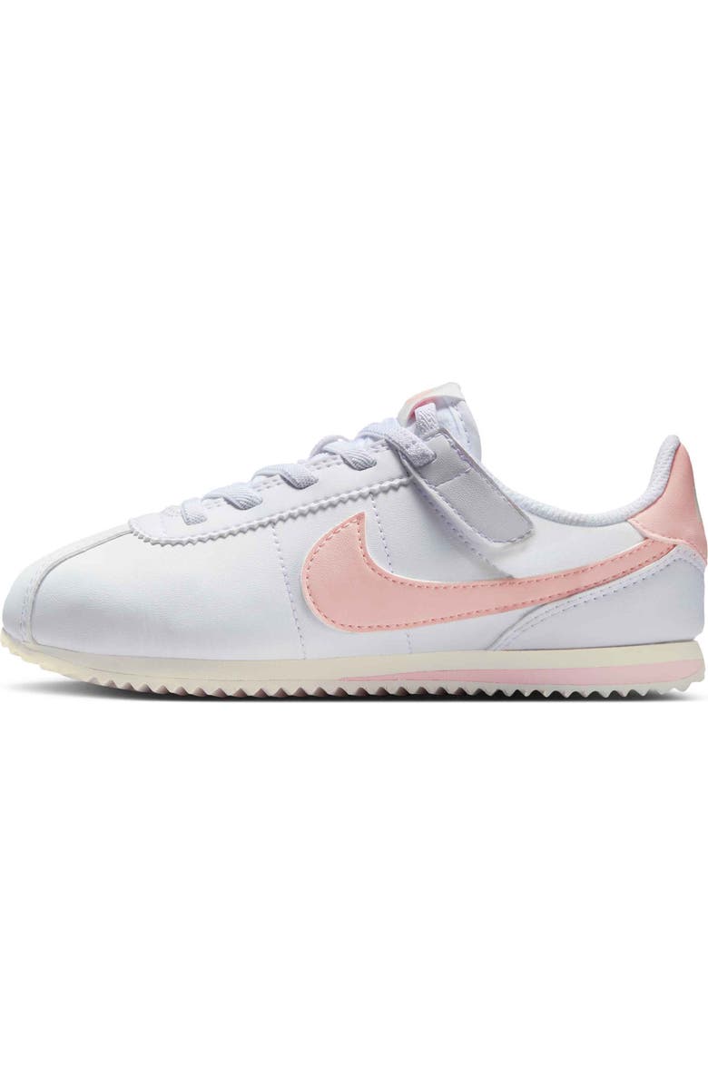 Nike Kids' Cortez EasyOn Sneaker, Alternate, color, White/ Sail/ Echo Pink