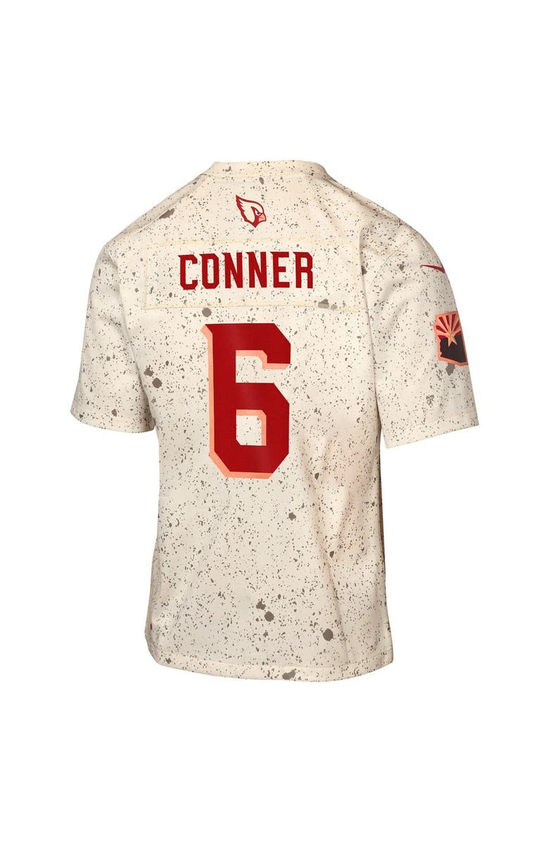 Nike Youth Nike James Conner Natural Arizona Cardinals 2025 Rivalries Collection Game Jersey, Alternate, color, Natural
