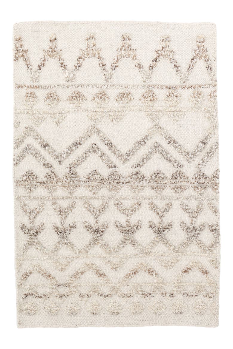 Hand Knotted Wool Blend Rug, Main, color, NATURAL