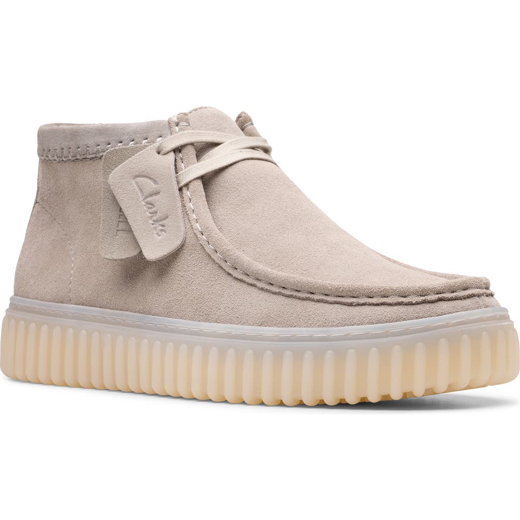 Clarksr Clarks(r) Torhill Hi Chukka Boot In Grey Suede