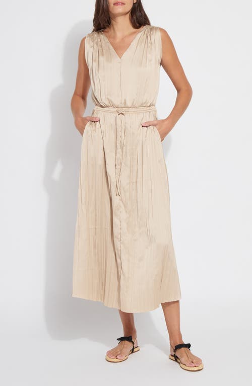 Lyssé The Packable Pleated Dress In Neutral