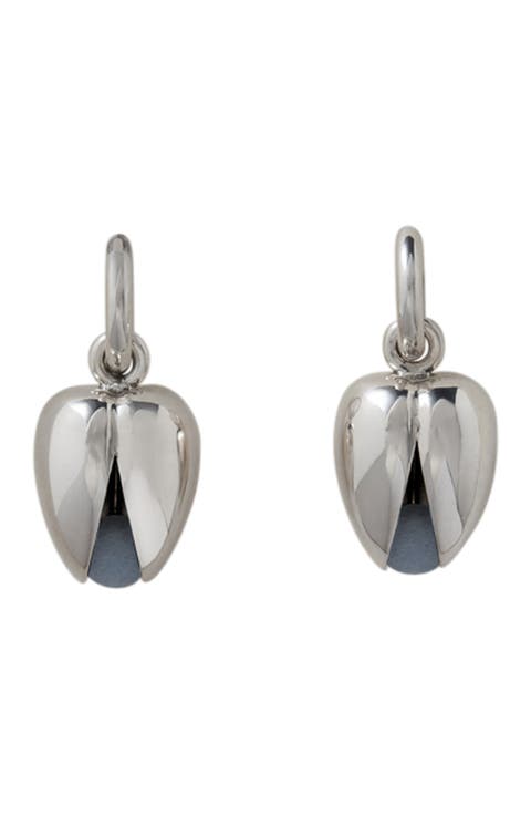 Open Pod Drop Earrings