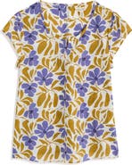 Seasalt Cornwall Garden Gate Organic Cotton Voile Top