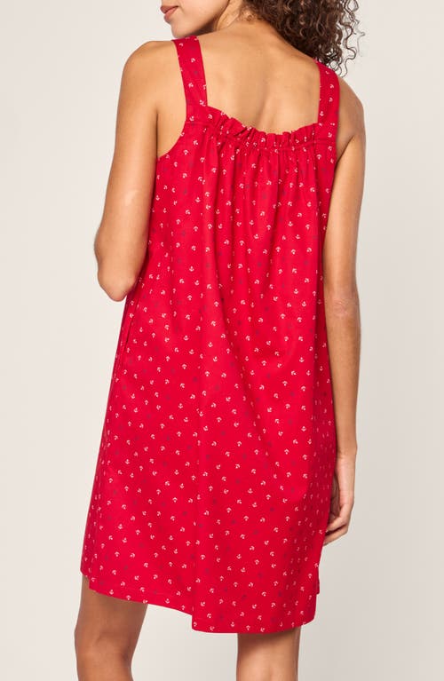 PETITE PLUME PETITE PLUME ANNABELLE COTTON TWILL NIGHTGOWN 