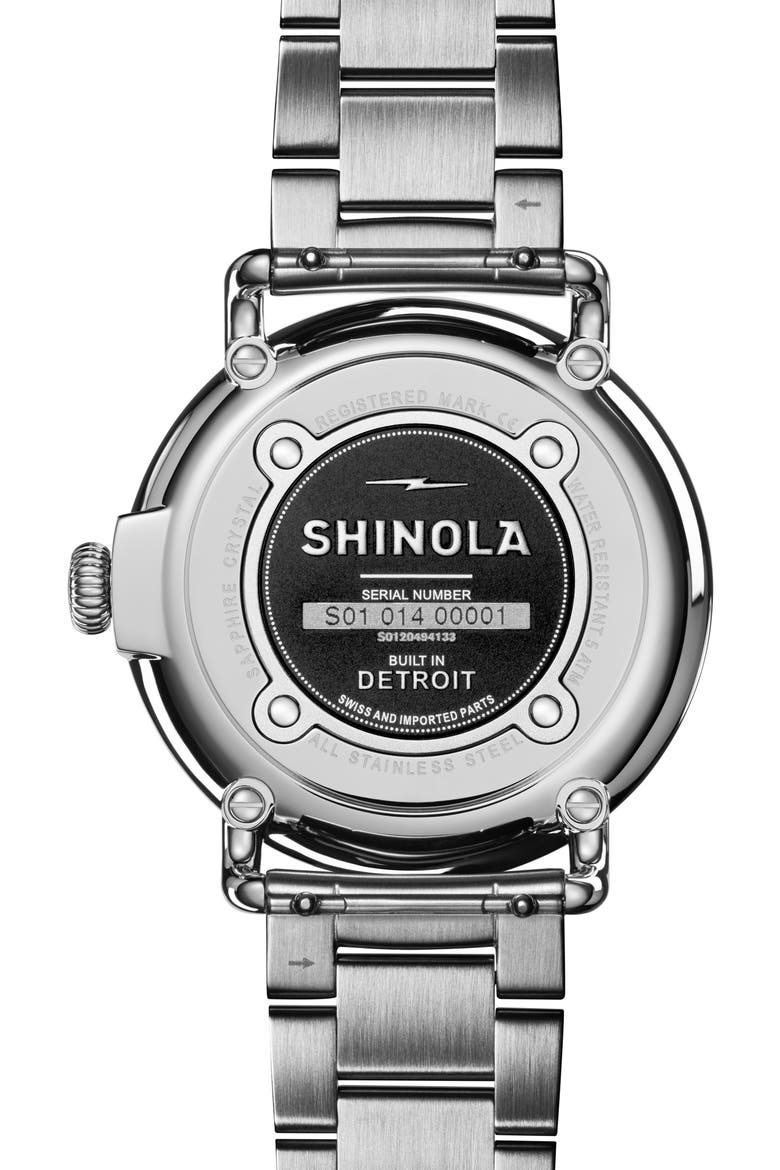 The Runwell Sub Second Bracelet Watch, 41mm, Alternate, color, PURPLE