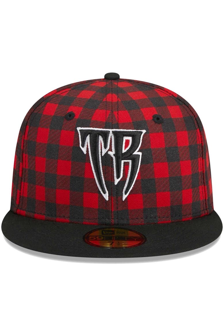 Men's New Era Red Wisconsin Timber Rattlers Theme Nights Yooper  59FIFTY Fitted Hat, Alternate, color, Red