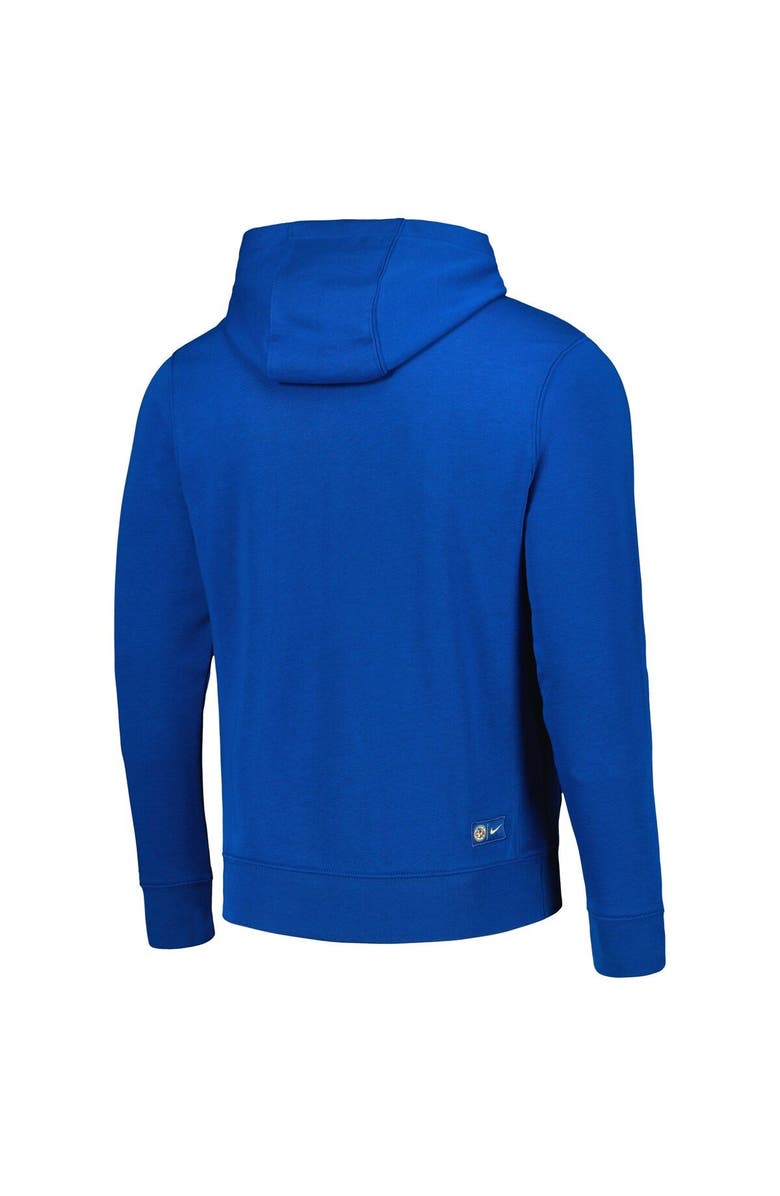 Nike Men's Nike Blue Club America NSW Club Fleece Pullover Hoodie, Alternate, color, 