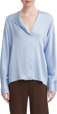 Vince Dolman Sleeve Silk Top
