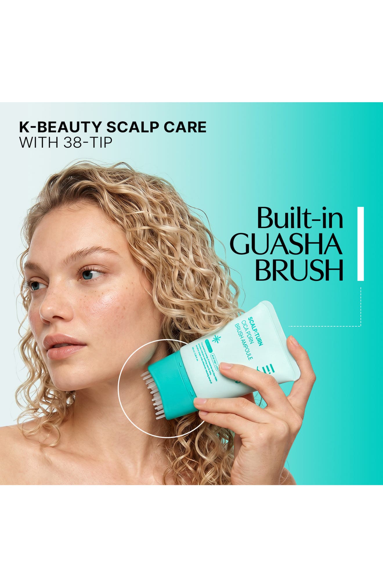 Lilyeve Scalp:Turn Cica PDRN Brush Ampoule (Women) | Nordstrom