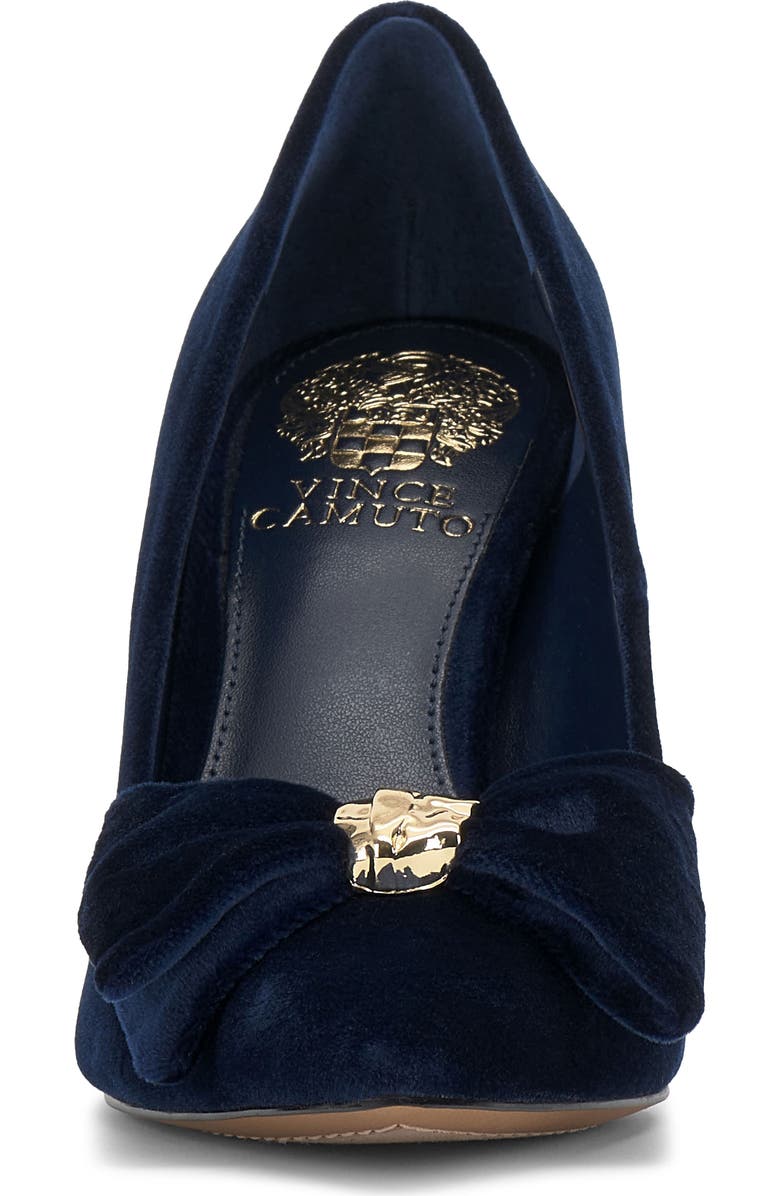 Vince Camuto Haylez Pointed Toe Pump, Alternate, color, Deep Navy