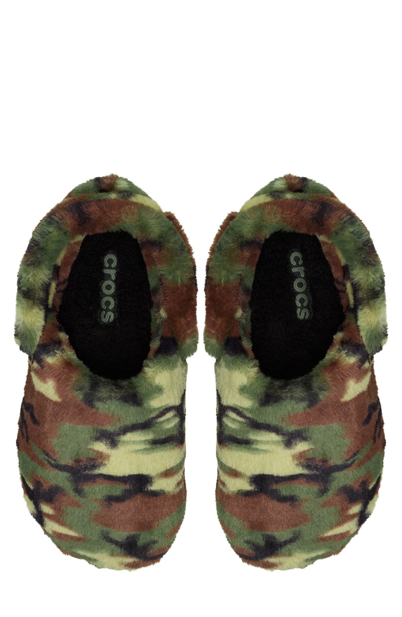 CROCS Classic Unfurgettable Camo Clog, Alternate, color, Army Green Multi