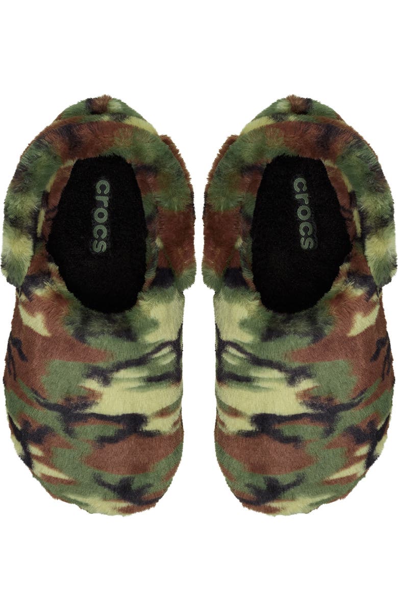CROCS Classic Unfurgettable Camo Clog, Alternate, color, Army Green Multi