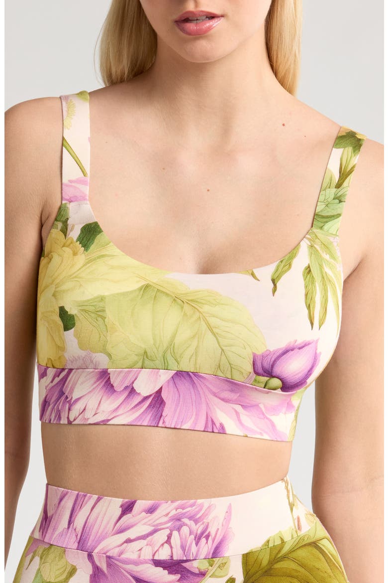 Spring Garden Lounge Bralette, Main, color, SPRING GARDEN