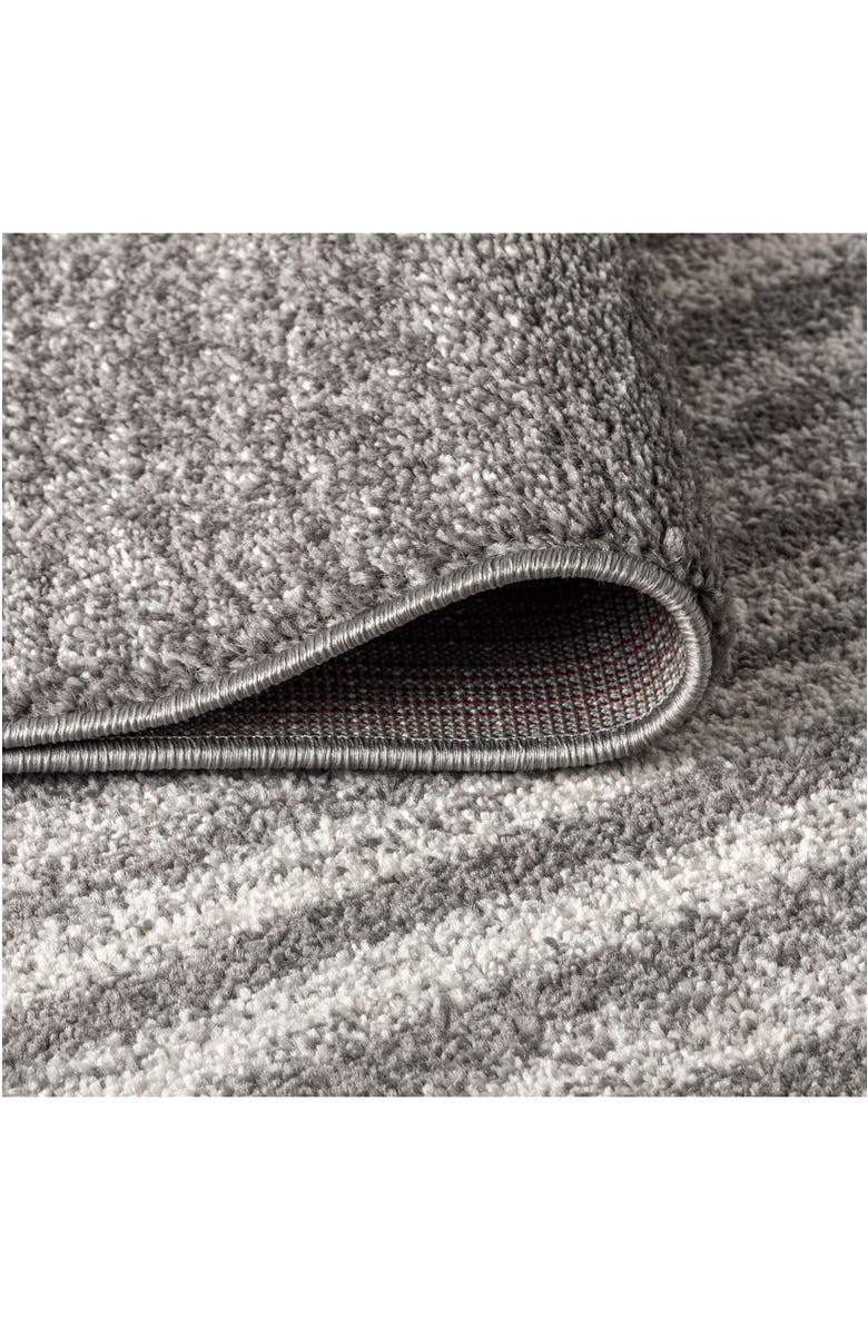 JONATHAN Y Aya Berber Stripe Geometric Area Rug, Alternate, color, Gray/Cream