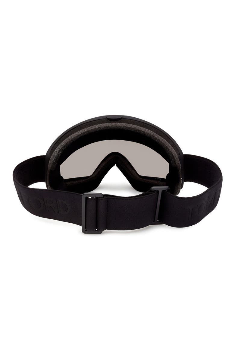 Mirrored Ski Mask, Alternate, color, MATTE BLACK / BLUE MIRROR LENS
