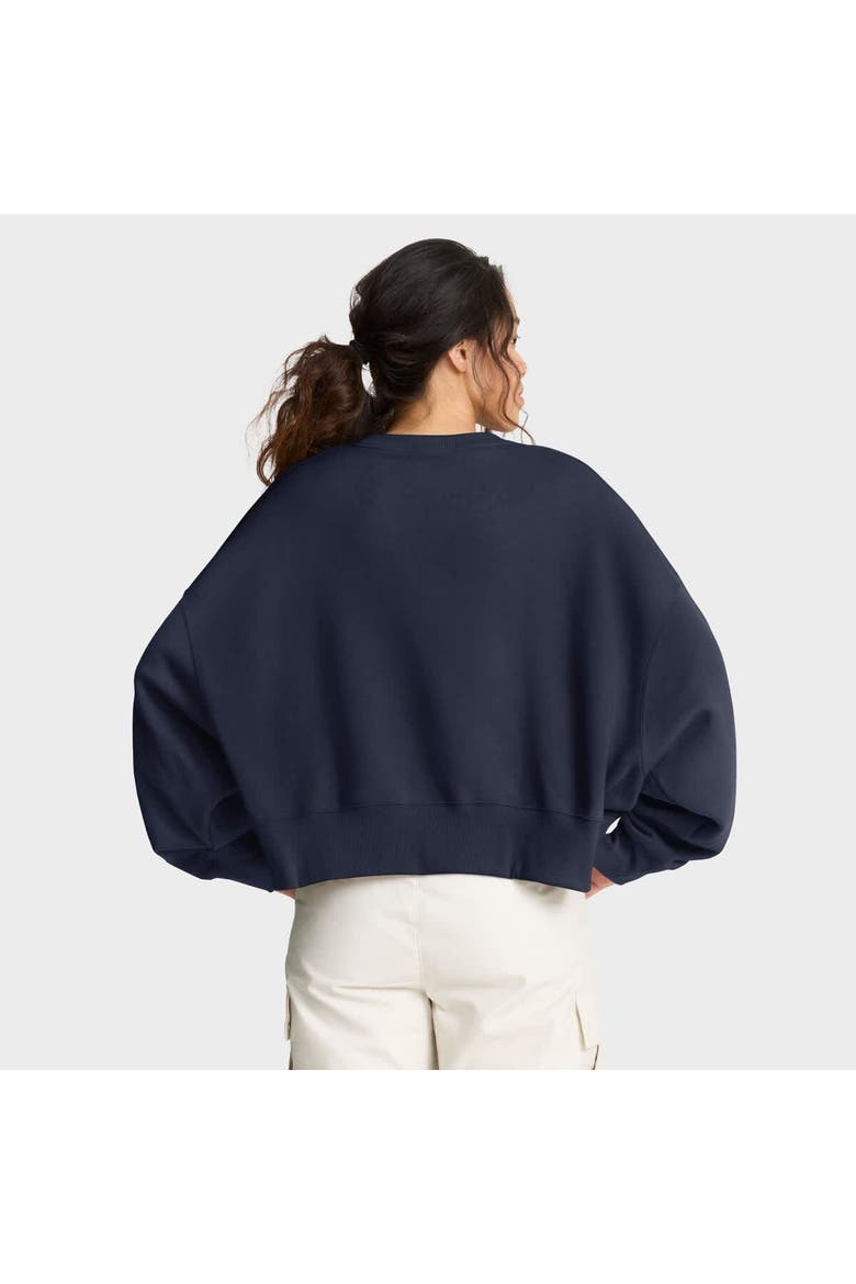Women's Nike Navy Penn State Nittany Lions Oversized Phoenix Arch Pullover Sweatshirt, Alternate, color, Navy
