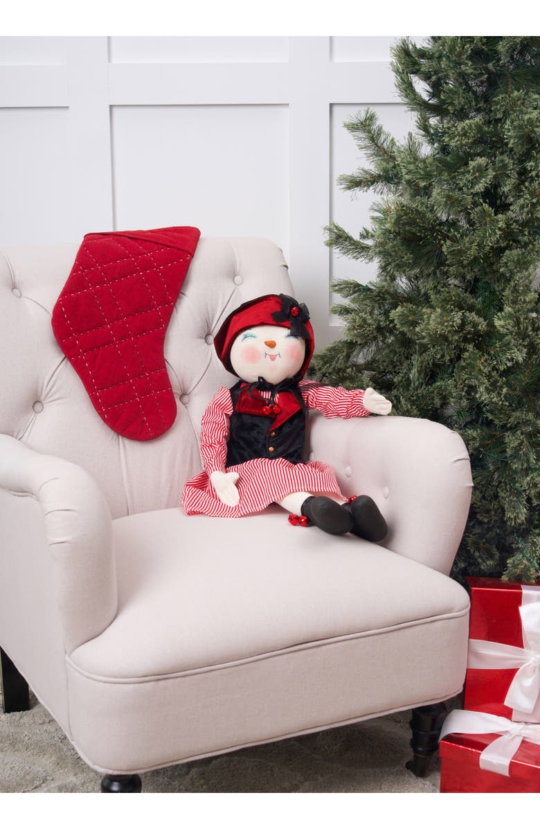 Gallerie II Sonya Snow Doll, Alternate, color, Pink