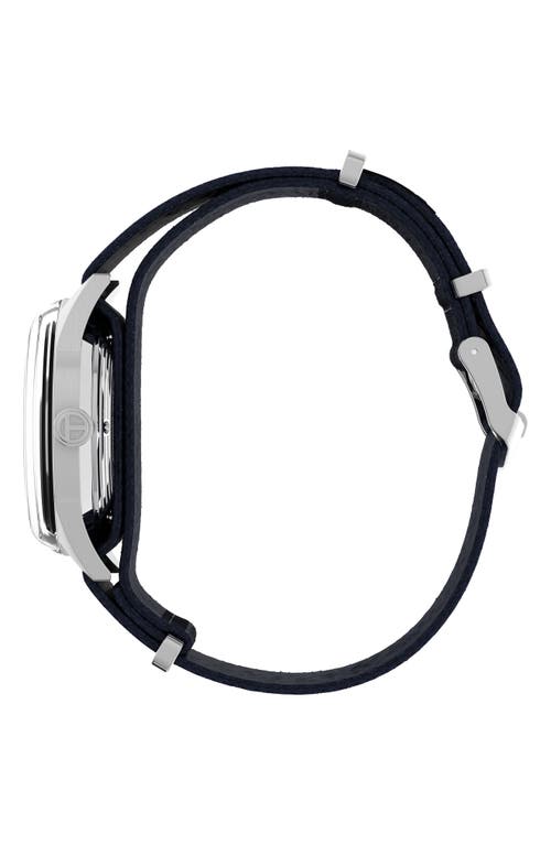 Timex ® Marlin Jet Automatic Fabric Strap Watch, 38mm In Blue