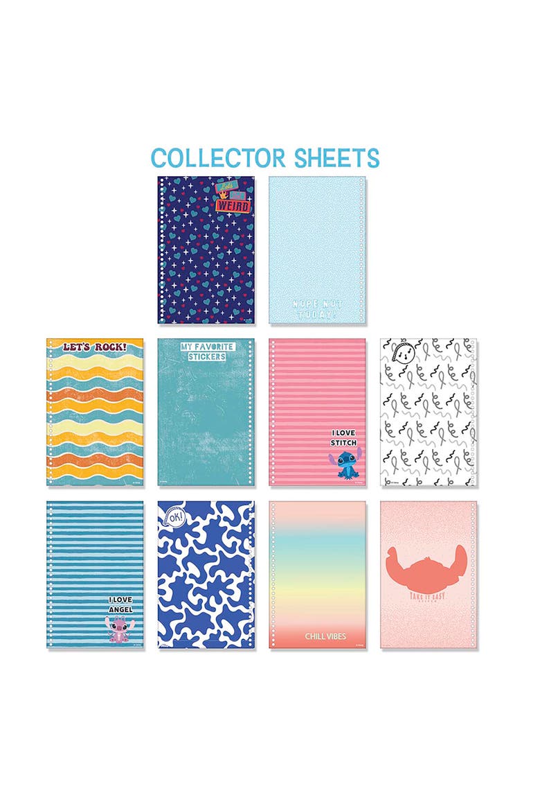 Disney Stitch Sticker Collector Book 1000+ Themed Stickers, Alternate, color, Multicolored