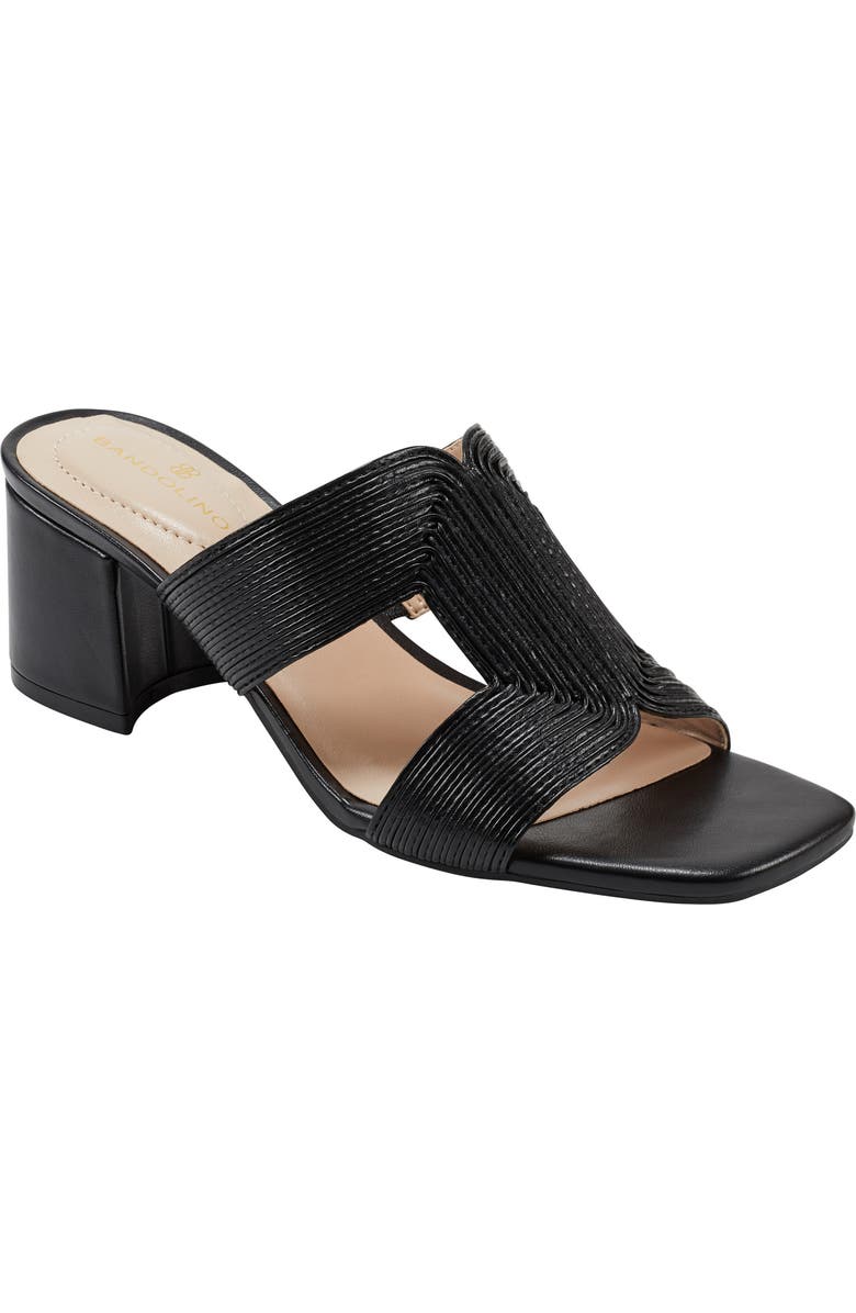 Bandolino Merily 3 Heeled Sandal, Main, color, Black