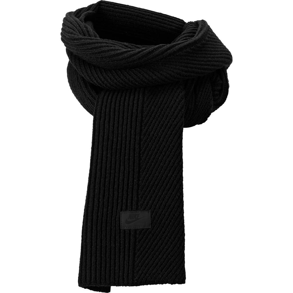 Nike City Knit Scarf In Black