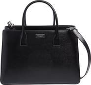 Kate Spade New York Sam Icon Shiny Saffiano Leather Tote