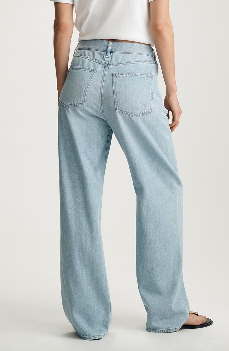 Mavi Jeans Nella Wide Leg Drawstring Jeans, Alternate, color, 