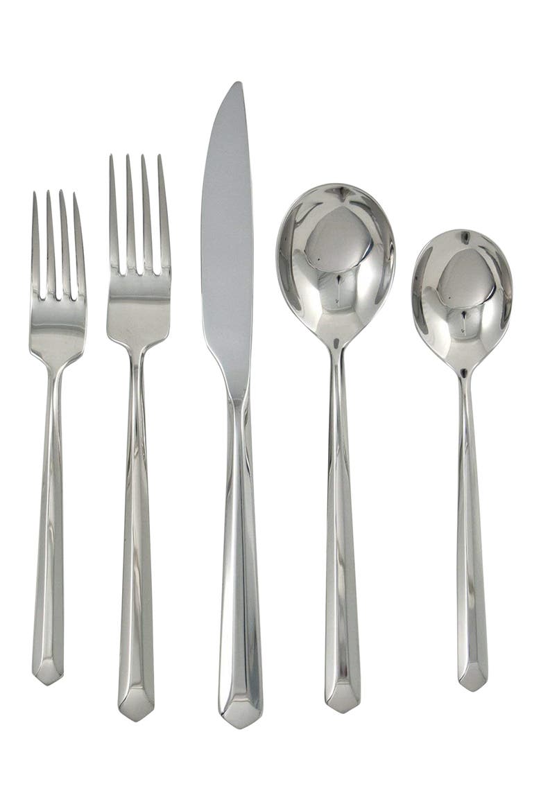 Flatware Roberto 44-Piece Flatware Set, Main, color, SILVER