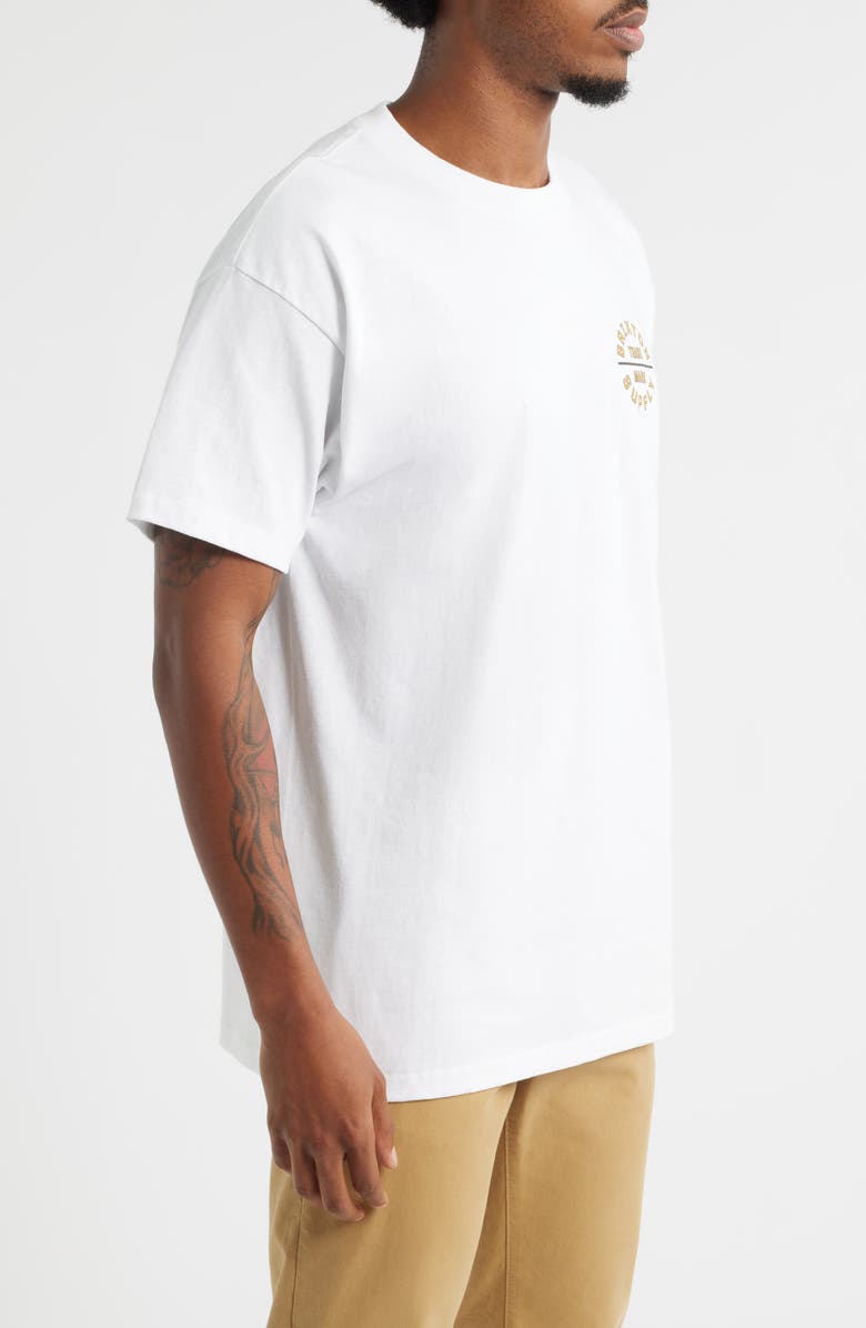 Brixton Oath V Logo Graphic T-Shirt, Alternate, color, 